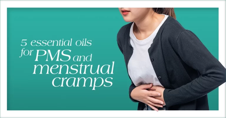 5 Essential Oils for PMS and Menstrual Cramps Featured image