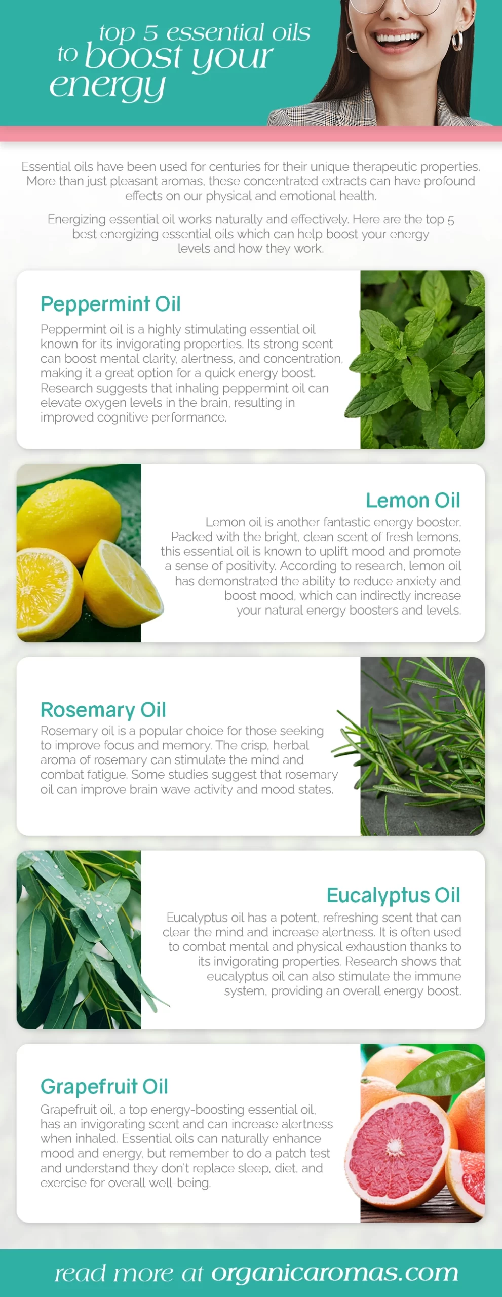 Boost energy levels with essential oils