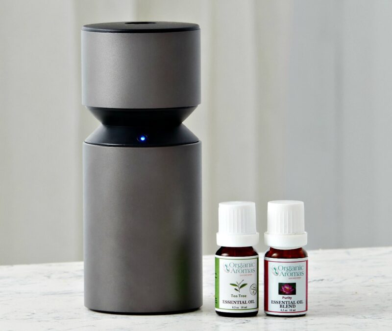 Mobile Mini Nebulizing Diffuser Charcoal Grey Mobile Mini Nebulizing Diffuser Charcoal Grey