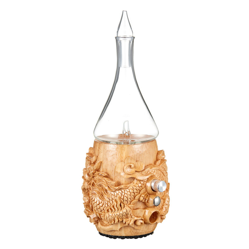 Hand-carved Dragon Nebulizing Diffuser Back Hand-carved Dragon Nebulizing Diffuser Back