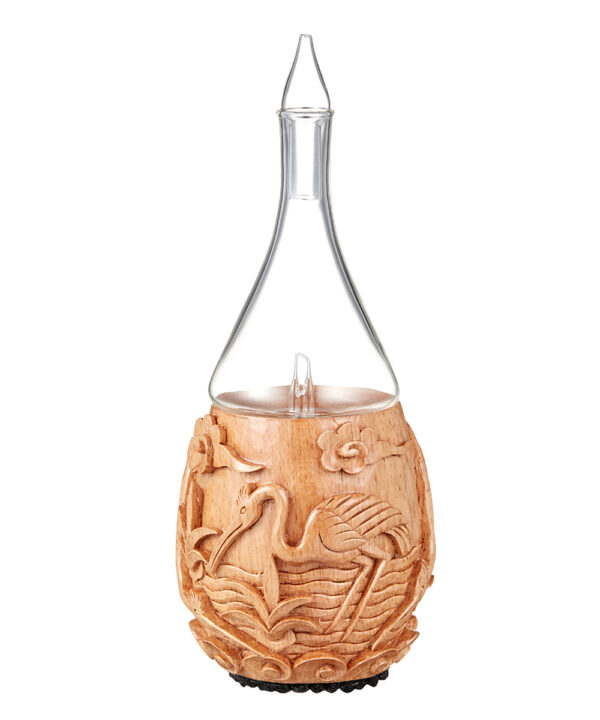 Hand-carved 3 Cranes Nebulizing Diffuser