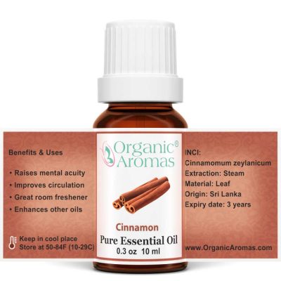 Cinnamon Pure Essential Oil Open Label