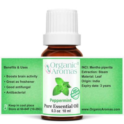 Peppermint Pure Essential Oil Open Label