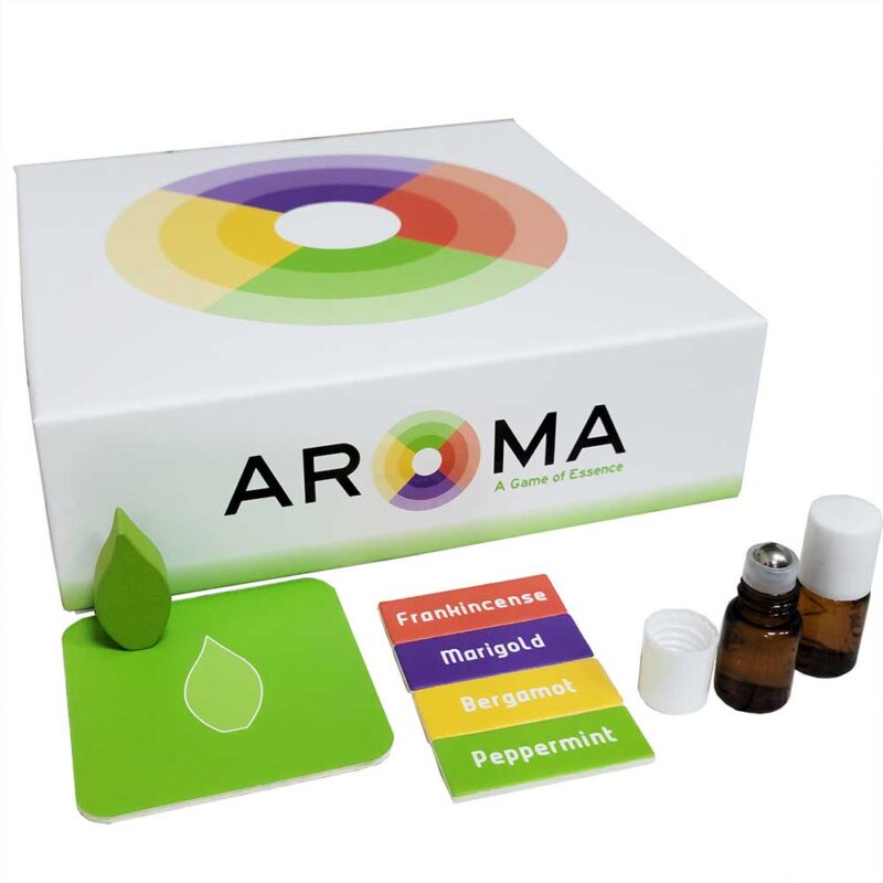 Aroma - A Game of Essence Box with White Background Aroma - A Game of Essence Box with White Background