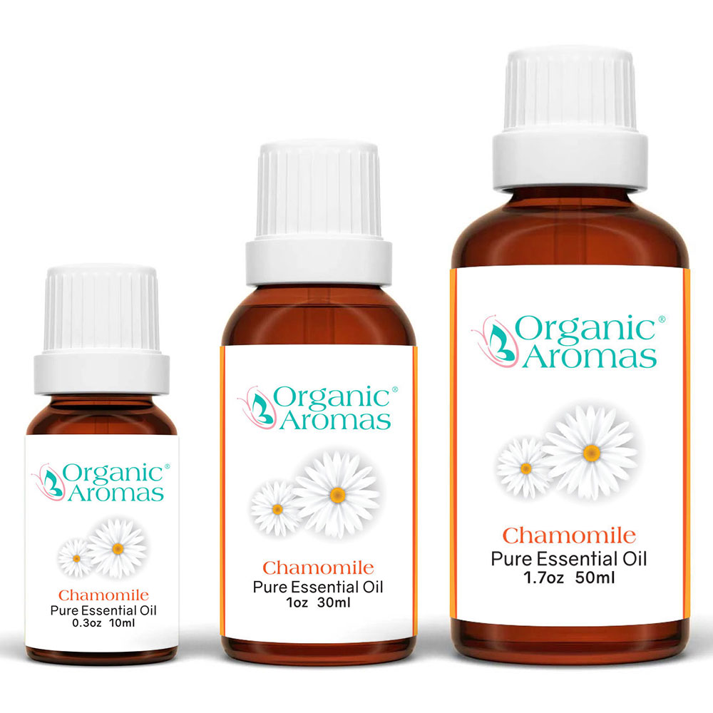 Chamomile Essential Oil 100% Pure from Organic Aromas