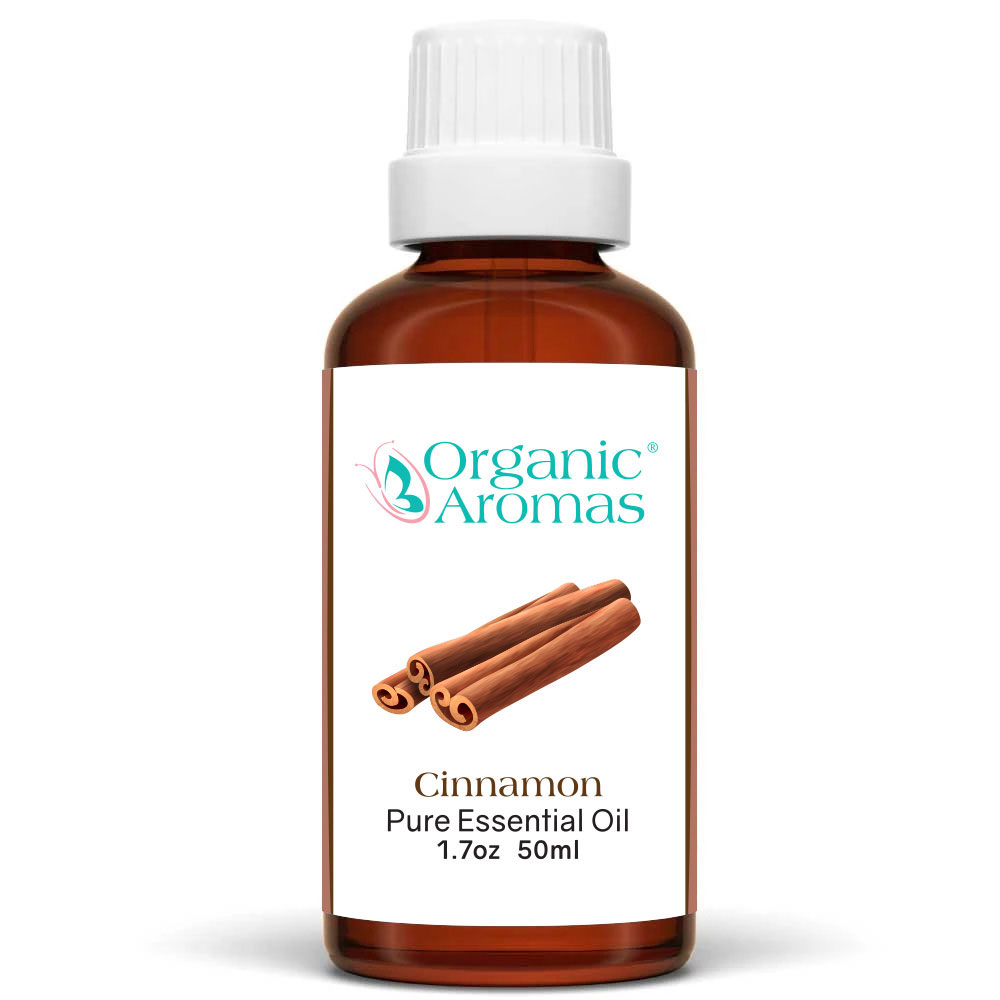 100% Pure Cinnamon Essential Oil - Organic Aromas®