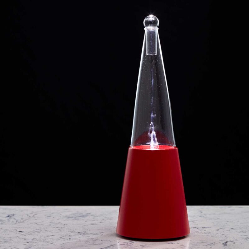 Exquisite Red Nebulizing Diffuser With Black Background Exquisite Red Nebulizing Diffuser With Black Background