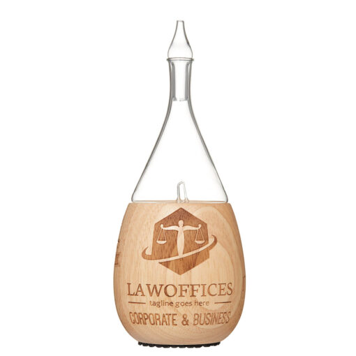 Laser Engraved Diffuser Corporate Logo By Organic Aromas
