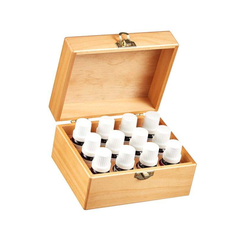 Master Aromatherapist Kit Light Colored Wood Open Box Master Aromatherapist Kit Light Colored Wood Open Box