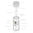 Mobile-Mini Nebulizing Diffuser Diagram