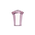 Opulence Floral Pink Replacement Glass Cap