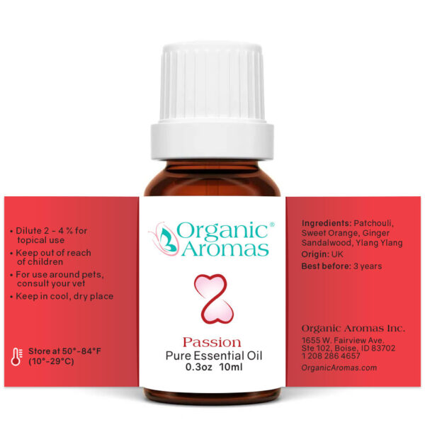 Passion Essential Oil Blend Open Label