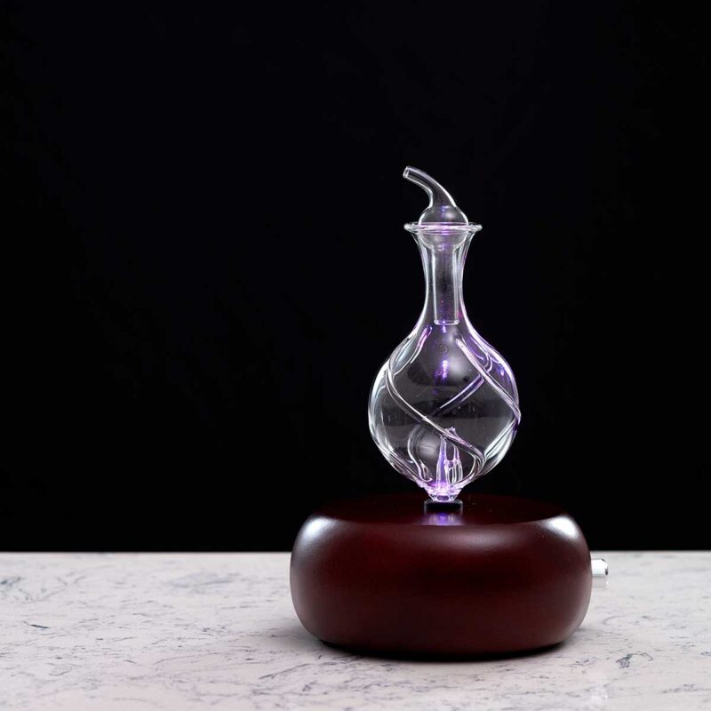 Radiance Nebulizing Diffuser Dark-Wood Black Background Radiance Nebulizing Diffuser Dark-Wood Black Background