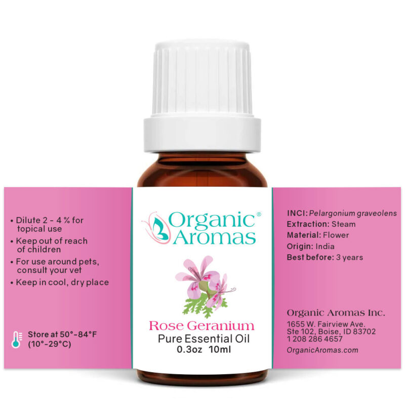 Rose Geranium Pure Essential Oil Open Label Rose Geranium Essential Oil Open Label