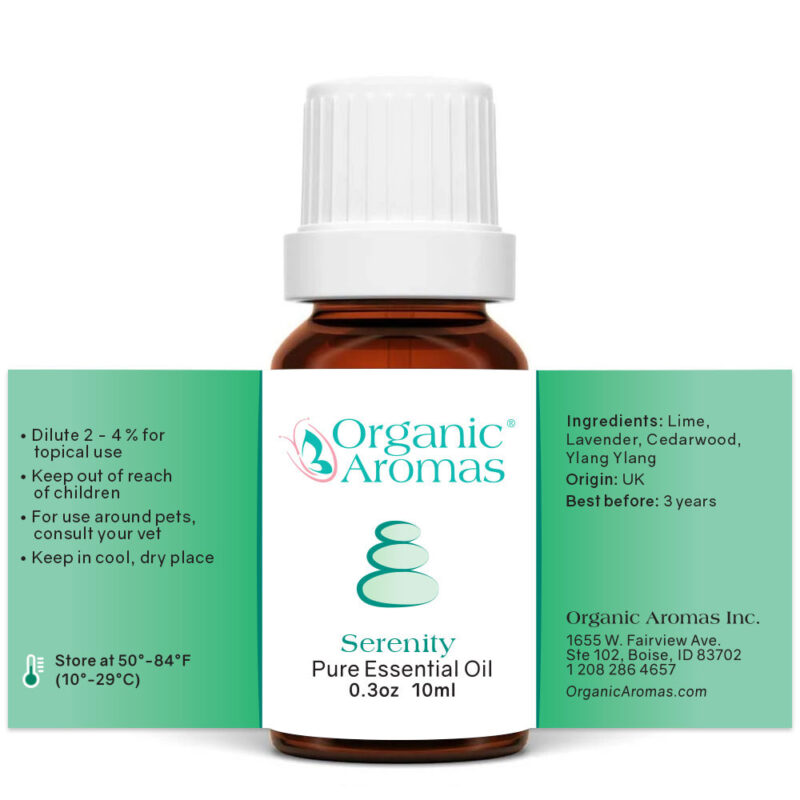 Serenity Essential Oil Blend 10ml Open Label Serenity Essential Oil Blend 10ml Open Label