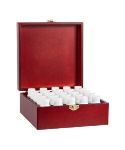 Wooden Box of 25 Essential Oils Alchemist Chest