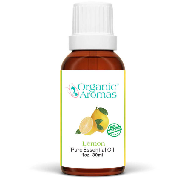 Lemon Organic Pure Essential Oil 30ml