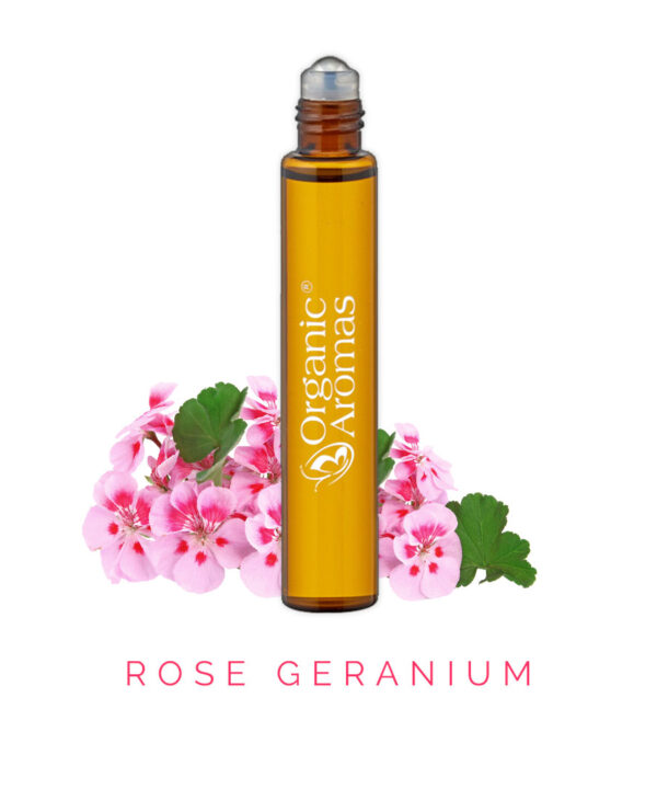 Rose Geranium Roll-on Essential Oil