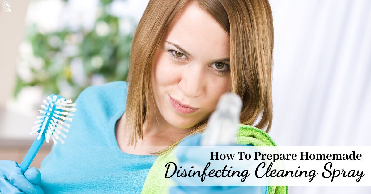 How to Prepare Homemade Disinfecting Cleaning Spray