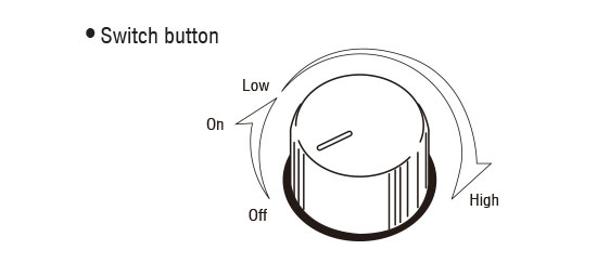 the function of the dimmer switch