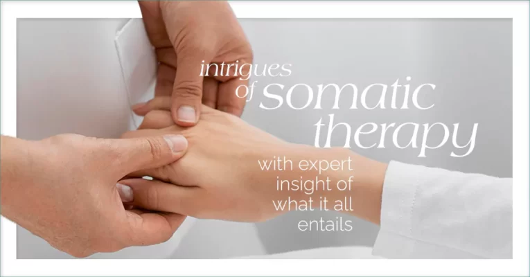 An advertisement for somatic therapy.