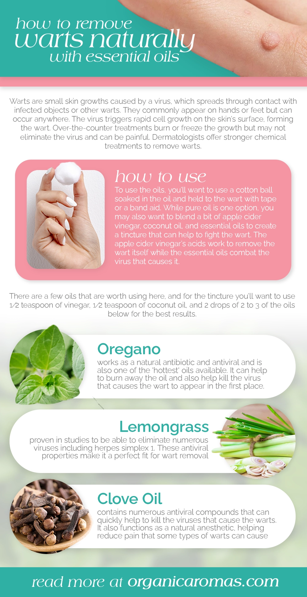 How to Remove Warts Naturally With Essential Oils pic