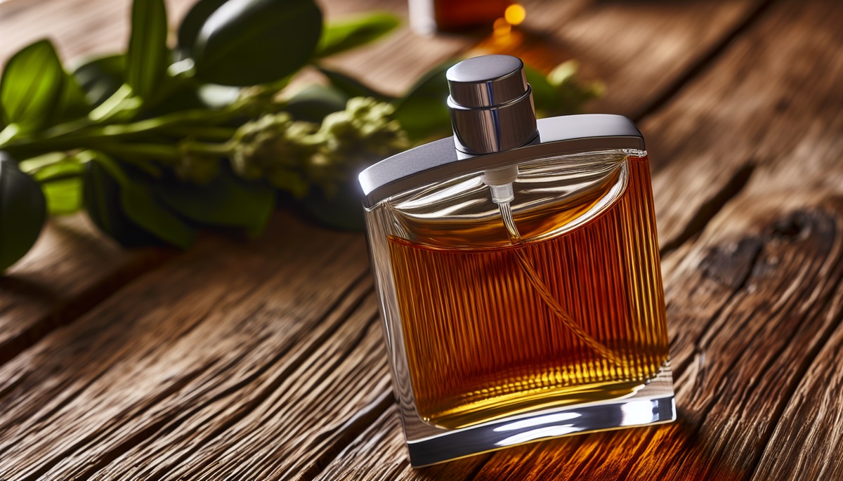 Aftershave and cologne with natural essential oils