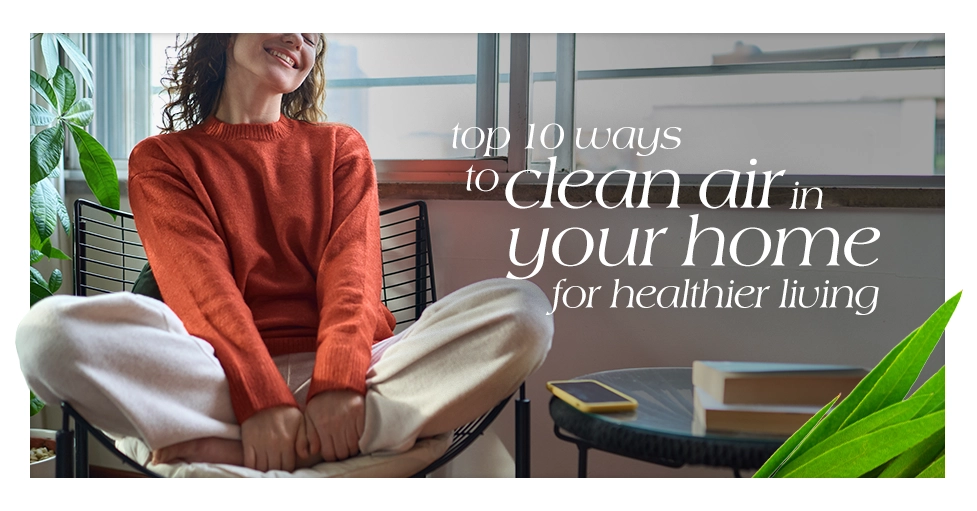 Top 10 Ways to Clean Air in Your Home for Healthier Living Featured Image
