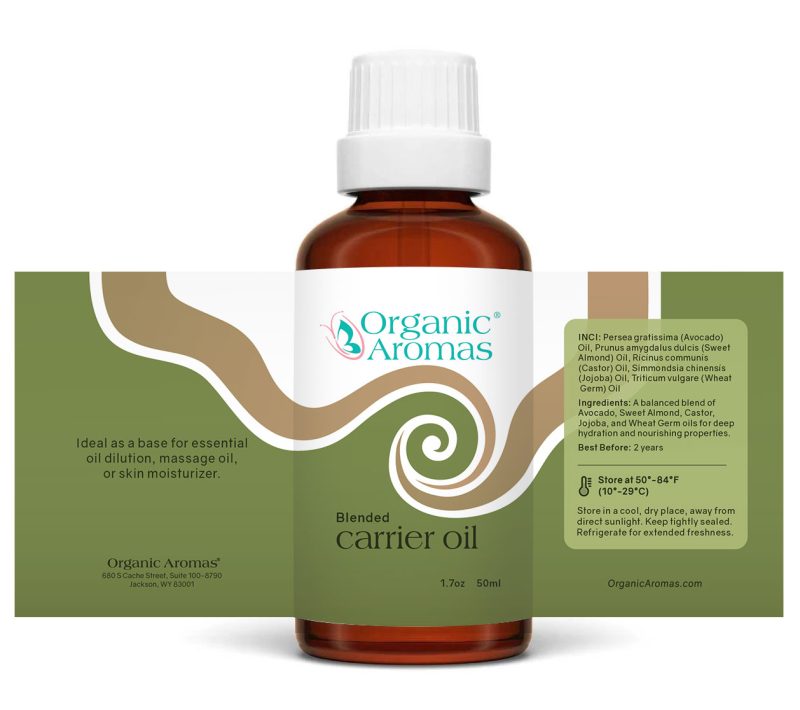 all-purpose blended carrier oil label all-purpose blended carrier oil label