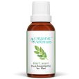 a brown bottle with a white cap of the Bay Laurel Essential Oil -30ml