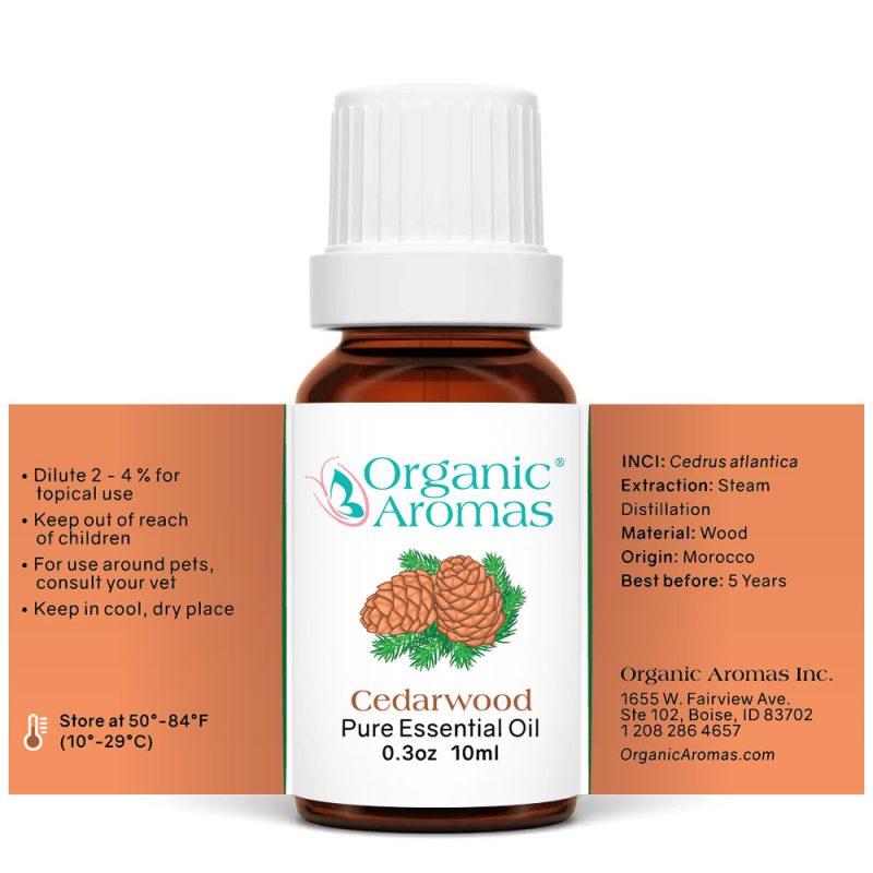 Cedarwoodl-10ml-Spread cedarwood essential oil open label