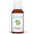 a brown bottle with a white cap of the Ravintsara Essential Oil-30ml