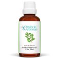 a brown bottle with a white cap of the Ravintsara Essential Oil-50ml
