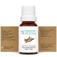 a bottle of Fennel essential oil with instructions