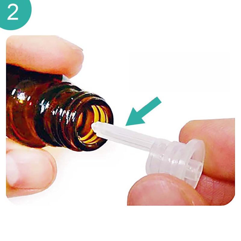 Wooden Aroma Diffuser Ball-081 step 2 remove orifice inhibitor