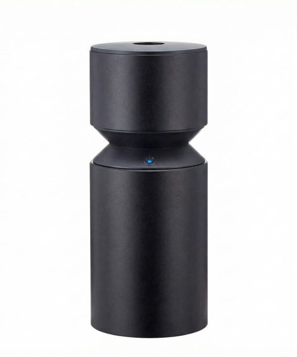 Smart Mobile Mini Nebulizing Diffuser in Midnight Black by Organic Aromas