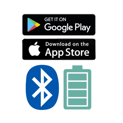 app bluetooth rechargeable icons