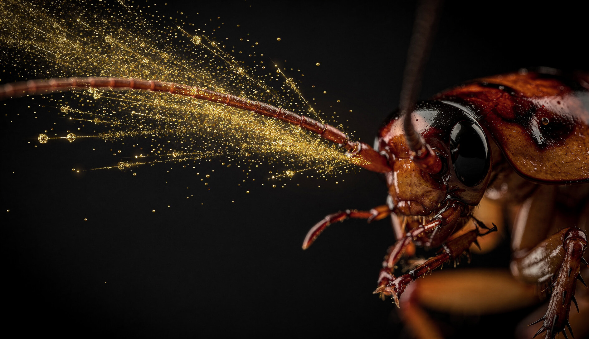 How essential oil molecules repel cockroaches through aromatic compounds