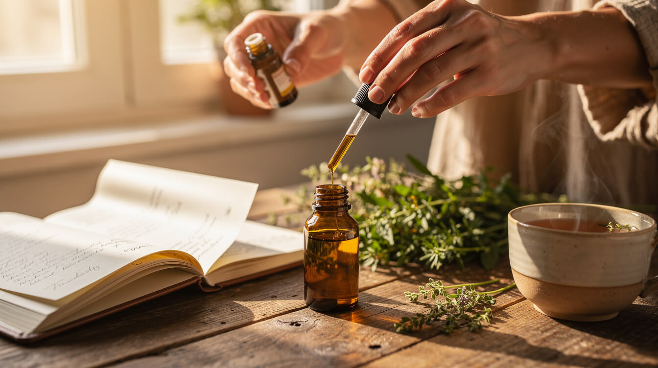blending pure essential oils from the best brands at home