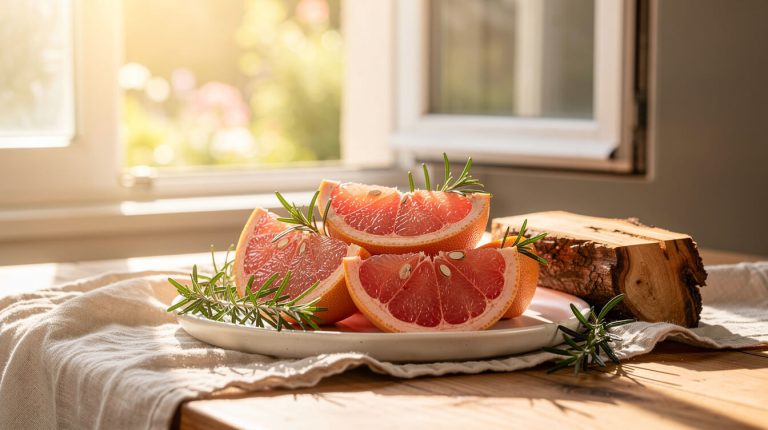 Tuesday Blend: A Summer-Morning Trio of Grapefruit, Rosemary, and Cedarwood