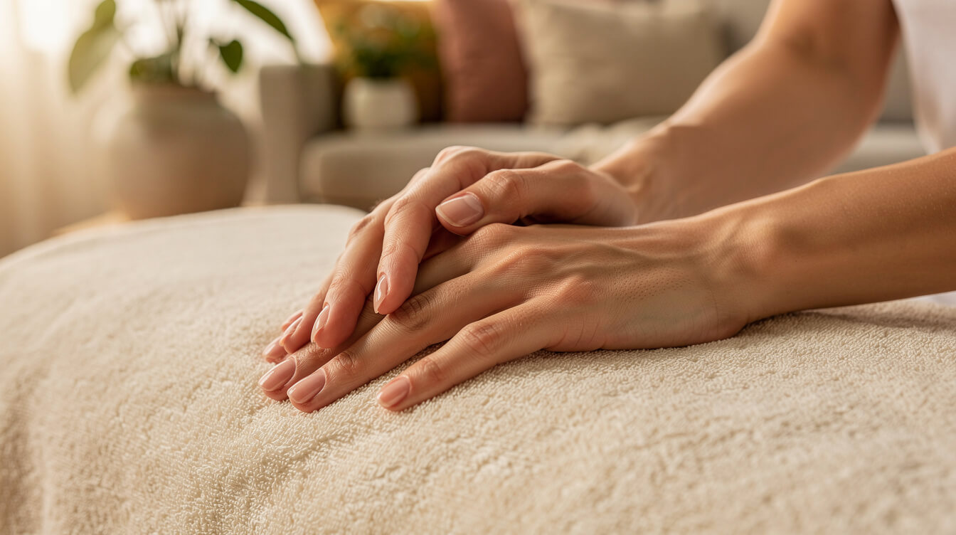 healthy strong nails after an essential oil cuticle care routine