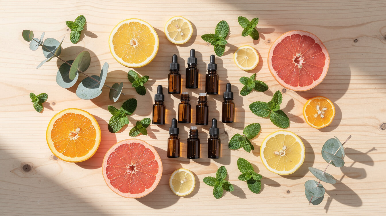 essential oils for a natural car air freshener