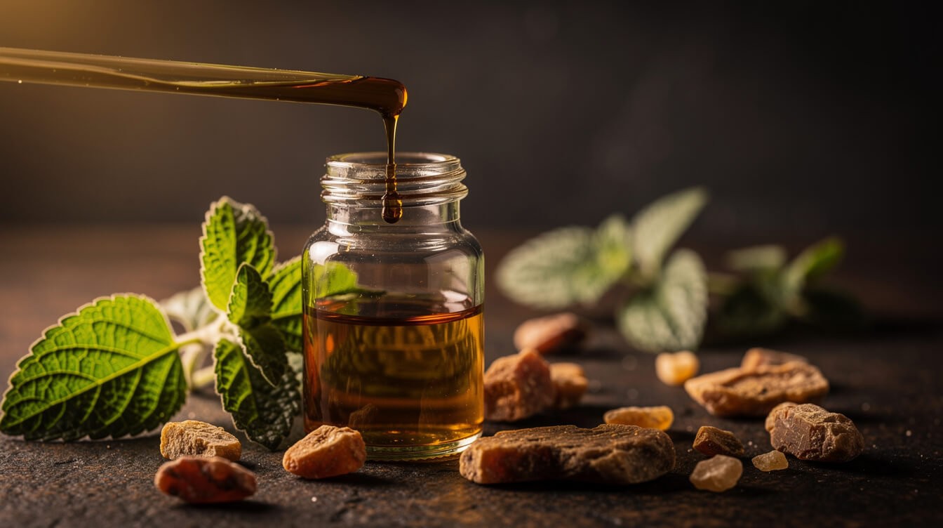 rich autumn essential oils being diffused for the season
