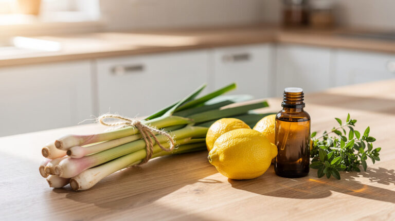Lemongrass Essential Oil Benefits: The Bright, Grassy-Citrus Diffuser Oil for a Fresh Home
