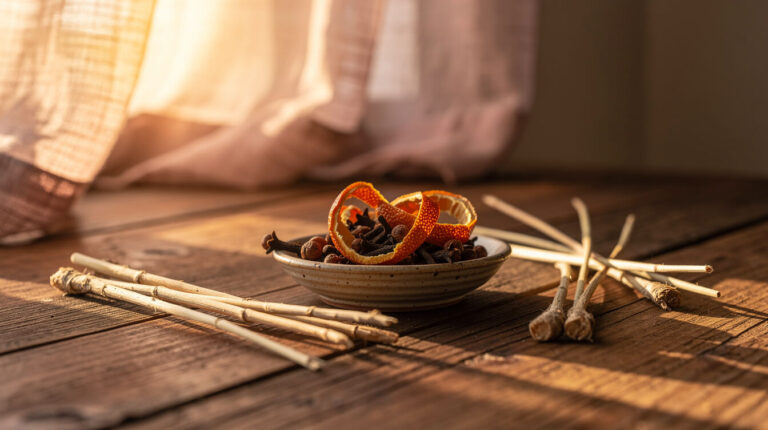 Tuesday Blend: The Amber Hour — Vetiver, Sweet Orange & Clove Bud
