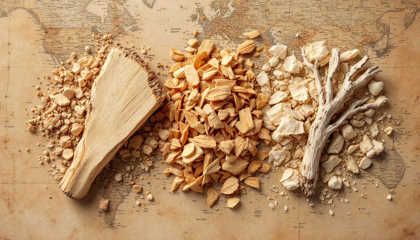 sandalwood essential oil species Mysore Australian Pacific alpha-santalol comparison