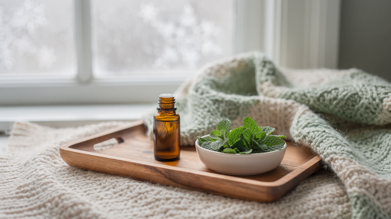 wintergreen essential oil home ritual