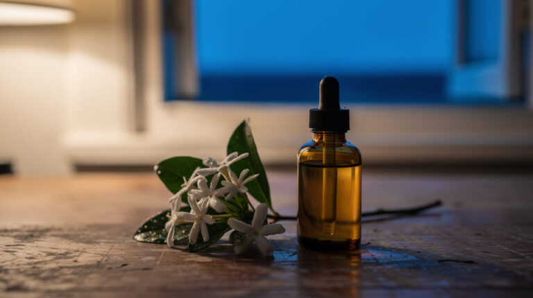 Jasmine Essential Oil Benefits: The Indole Paradox, Sambac vs. Grandiflorum, and How to Diffuse It