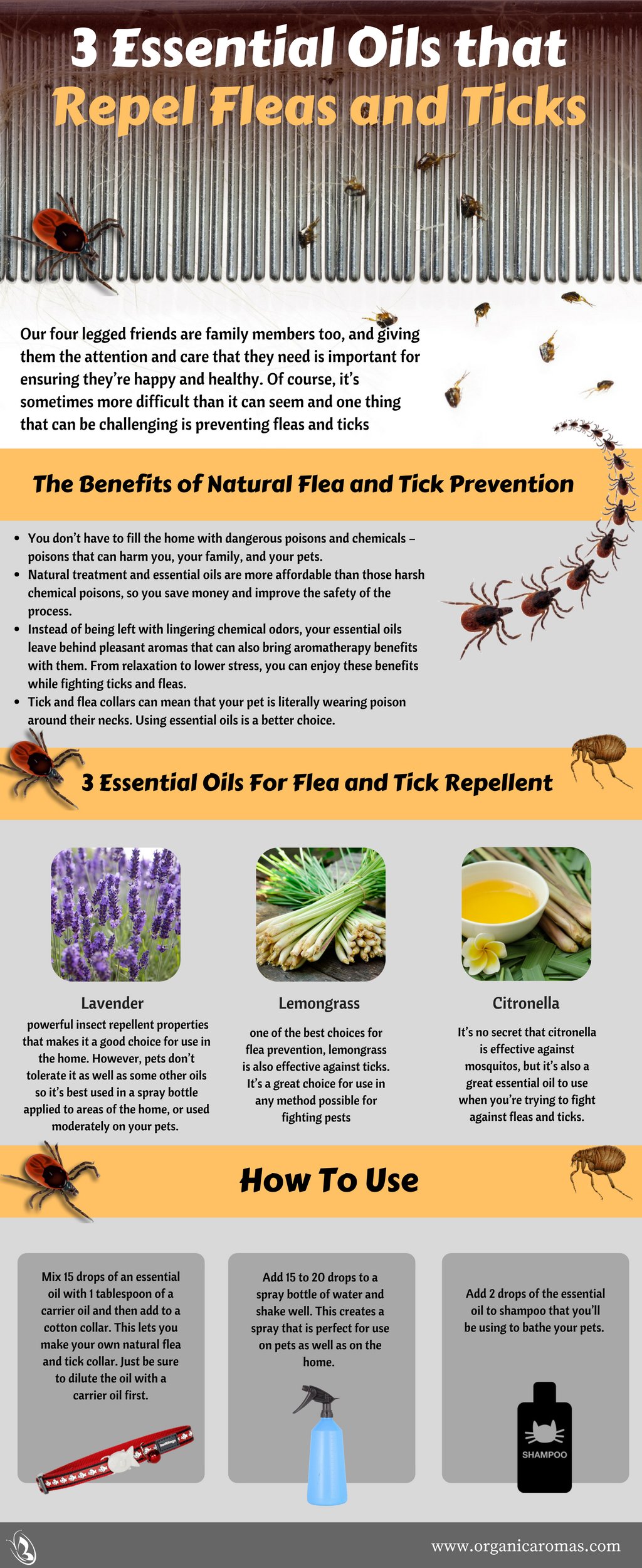 Natural store flea repellent