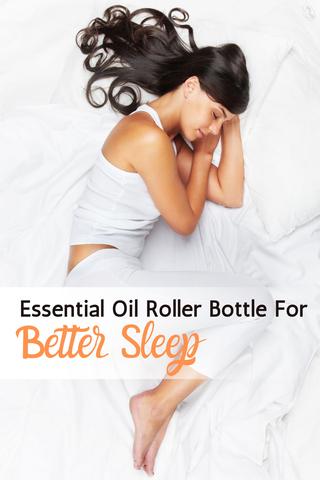 Essential Oil Roller Bottle For Better Sleep